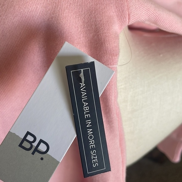 Bp Sweatshirt woman’s plus crew long sleeve pink top nwt Sz 3X - Picture 4 of 6